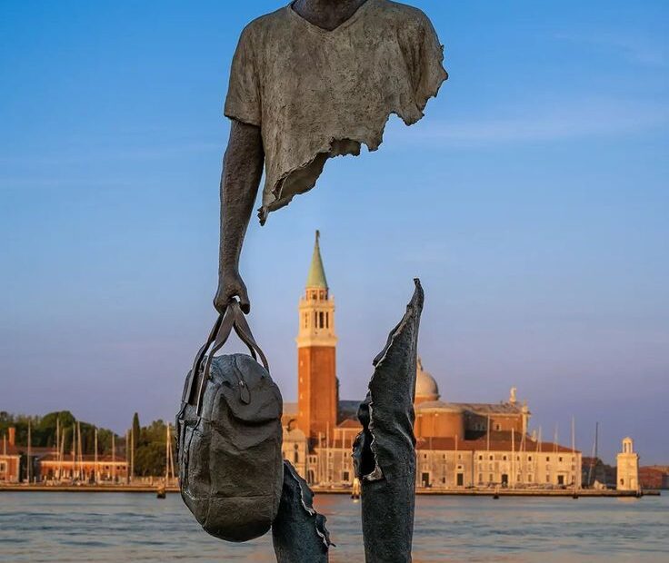 Sculptuur van Bruno Catalano