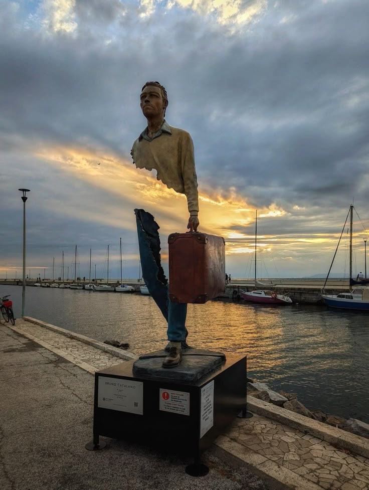 Les Voyageurs van Bruno Catalano