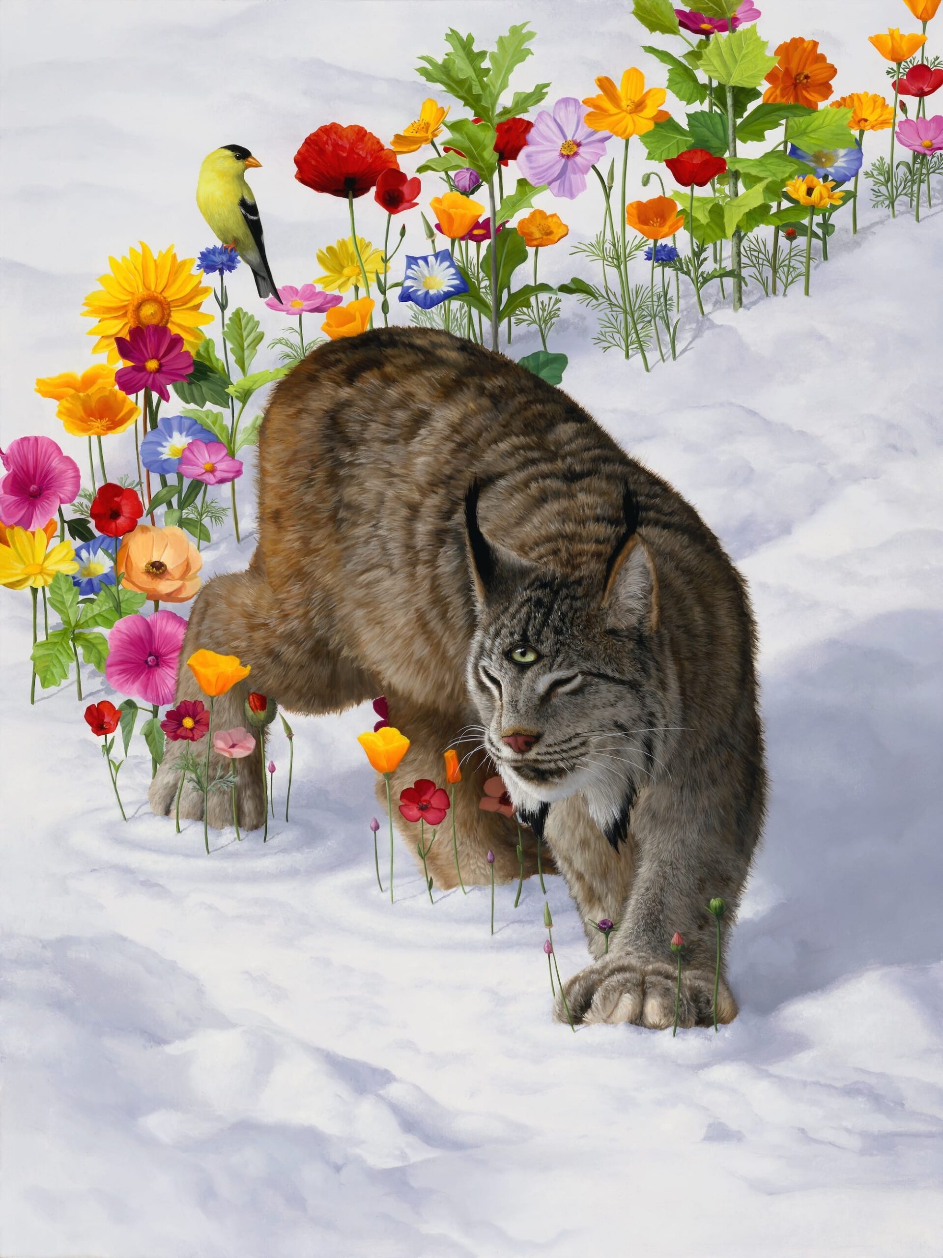 “Ajna's Path in Bloom”